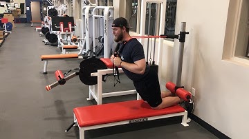 Band Assisted Nordic Ham Curl - Eccentric Only