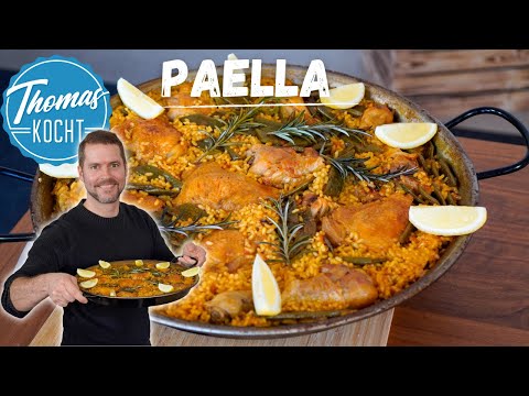 Paella mit Hähnchen selber machen - valencianische Art