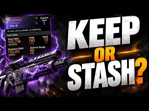 The NEW Lichtenburg Rifle! KEEP or STASH? | The Division 2