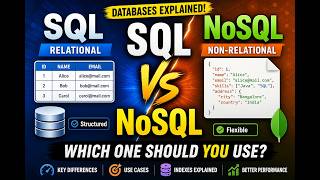 23. SQL vs NoSQL Explained in System Design