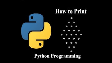 How to print Diamond shaped star "*" pattern using python | python tutorial for beginners