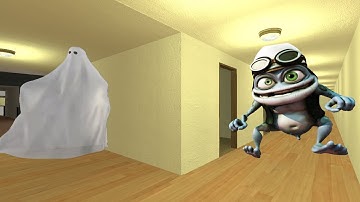 POV CRAZY FROG VS REAL GHOST IN HOTEL GMOD #garrysmod100k  #Nextbots