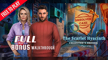 Unsolved Case 3 The Scarlet Hyacinth Full Walkthrough