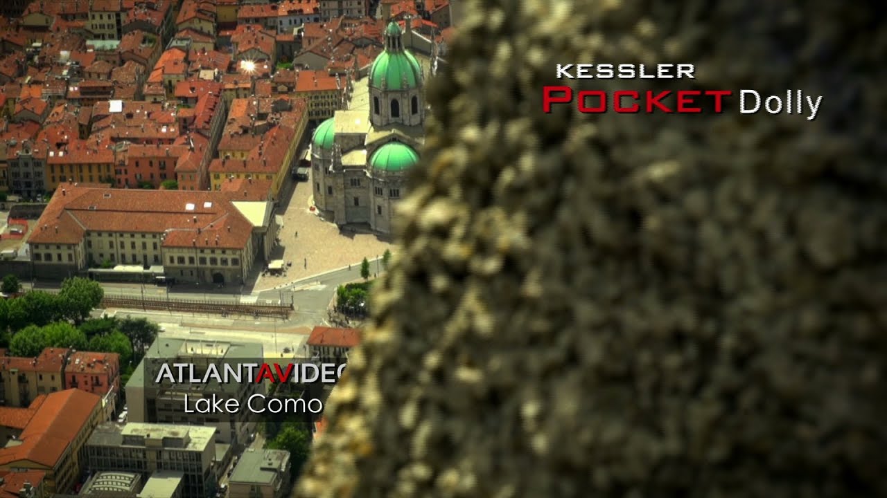 Kessler Pocket Dolly with Sony FS100 and Sony FS700 Lake Como, Italy