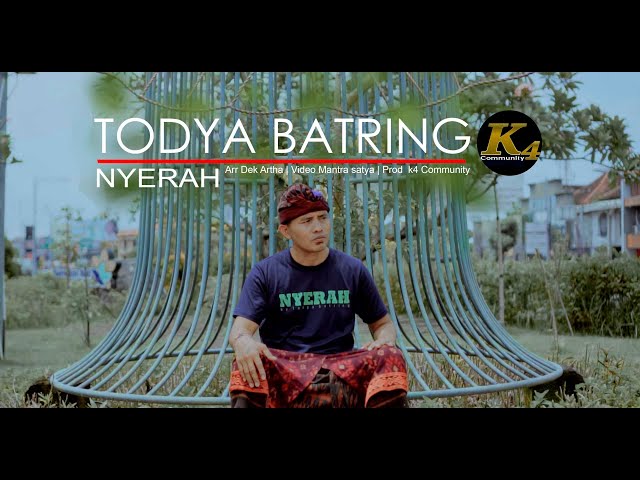 Nyerah || Todya Batring || Music Video Official class=