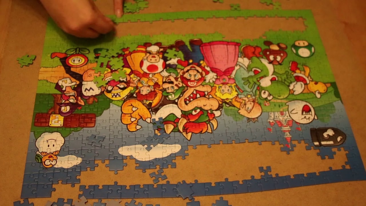 Super Mario Puzzle 500 pcs - Time Laps 
