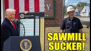 He Voted Trump.  He Ran a Lumber Mill. Trump's Tariffs Helped Kill It