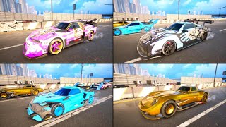 Screamer 4 Players Split Screen Gamplay
