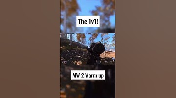 Modern warfare 2 warm up 1v1! Call of duty Modern Warfare! #shorts