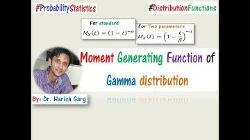 Moment Generating function (MGF) of Gamma Distribution - Simple Proof