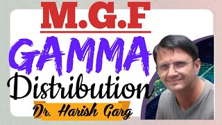 Moment Generating function (MGF) of Gamma Distribution - Simple Proof