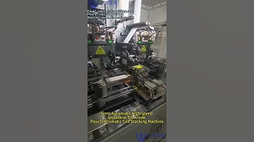 Semi-Automatic High Speed Stacking Machine for Pouch/Prismatic Cell Making