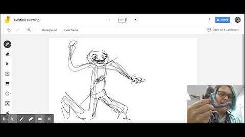 OBSERVE-Gesture Drawing - Google Jamboard