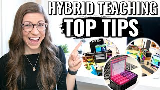 My 7 TOP Tips for Hybrid Teaching
