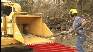 Brush Chipper Operation and Safety - Without Lower Feed Stop Bar