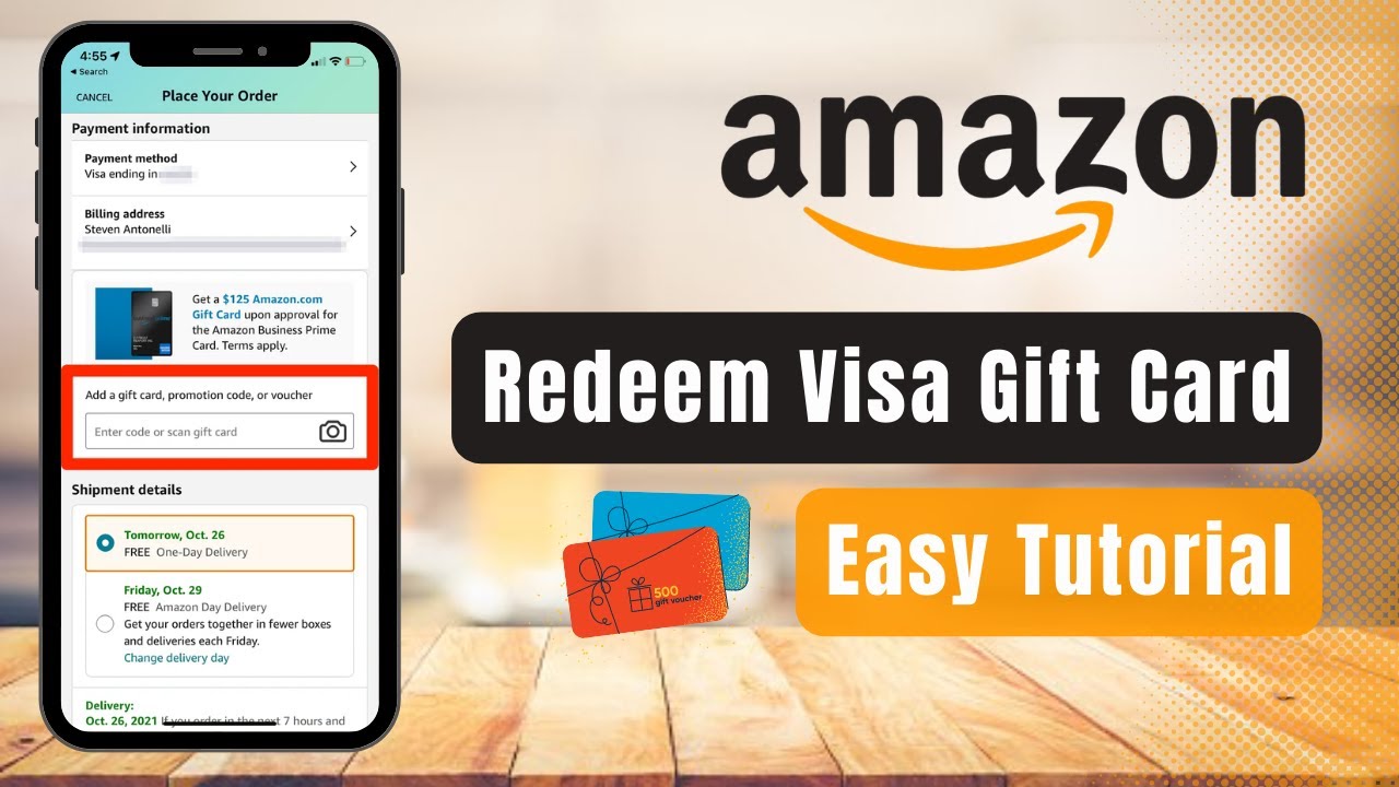 Where Is the Claim Code on An  Gift Card? (Step By Step