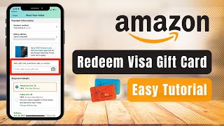 How to Redeem Visa Gift Card on Amazon !