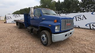 Lot 2147: 1993 GMC Top Kick Truck Will Be Sold At Auction! 1993 Gmc Topkick