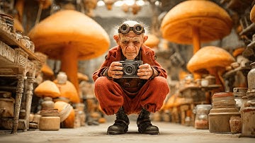 A Very Unusual Town | Surreal AI Film • AI Music Video (4K)