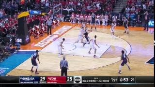 Gonzaga vs. Utah: Domantas Sabonis layup