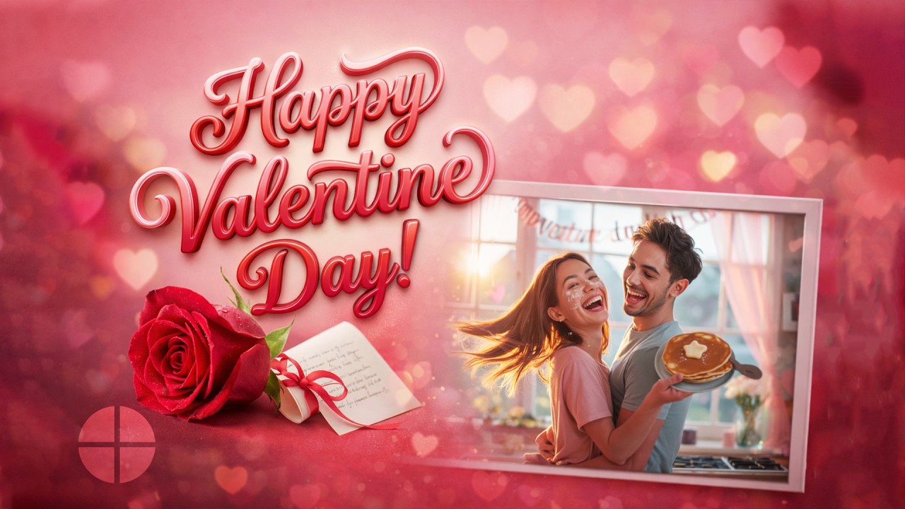Happy Happy Valentine Day 💖 | Upbeat Romantic Pop Anthem | Feel-Good Love Song 2026