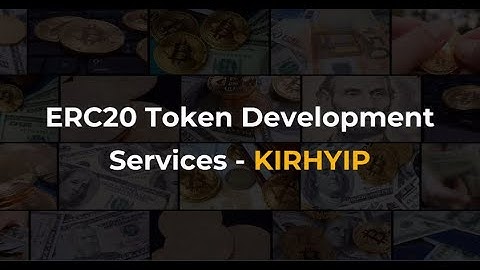 How to create own ERC20 Tokens on Ethereum blockchain? - Kirhyip