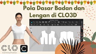 Beginner's Guide to Drafting Basic Bodice and Sleeve Patterns in Clo3D screenshot 4