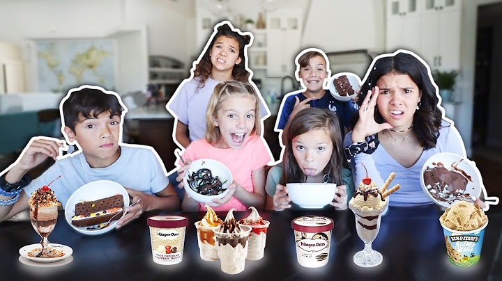 LAST TO EAT ICE CREAM...last to leave the table with food!