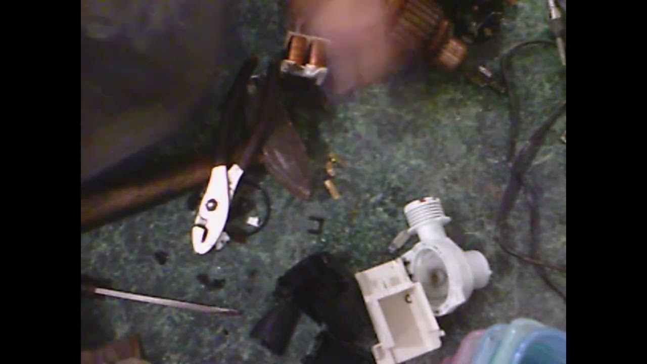 Scrapping a Washer Drain Pump Made with Clipchamp 1 YouTube