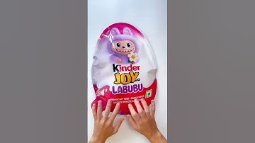 KINDER JOY+LABUBU Blind bag 🤩✨#blindbag #asmr #cute #labubu #paper #diy #diycraft #craft