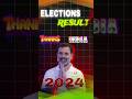 Elections Result 2024 #shorts #electionresult #viralvideo #shortvideo