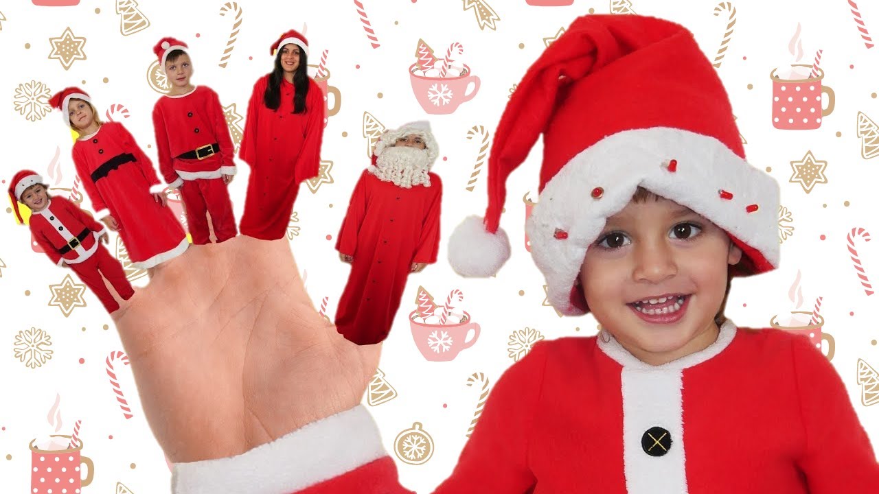 Finger Family Christmas + Jingle Bells n more Kids Nursery Rhymes and ...