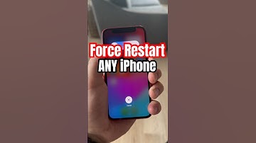 Hoe je je iPhone geforceerd opnieuw kunt opstarten!