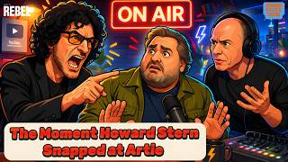 Howard Stern Loses It on Artie as Fred Norris Clashes Back  | Howard Stern TV Show | EP.15