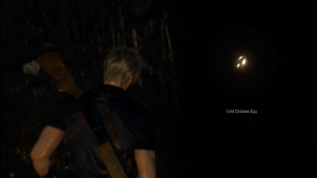 "EGG HUNT" Side Quest - Resident Evil 4 Remake - Golden Egg Location