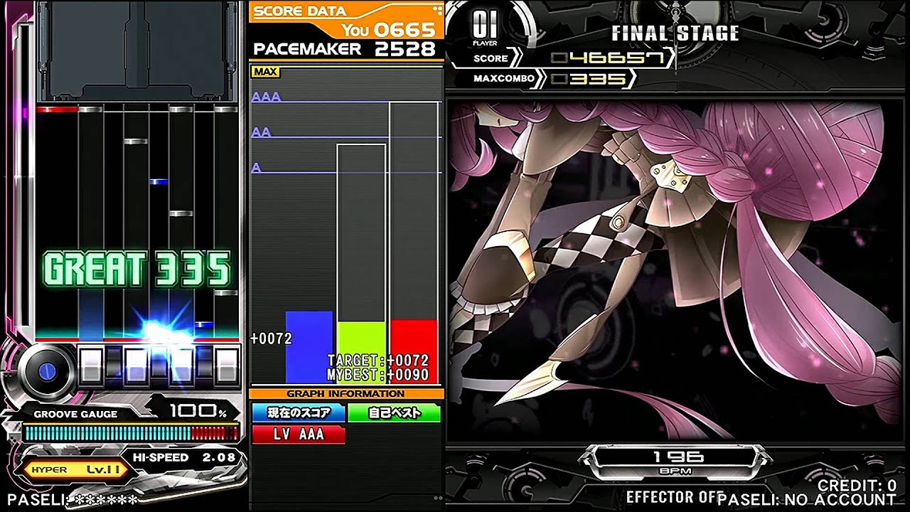 beatmania IIDX 22 PENDUAL - Chrono Diver -PENDULUMs-(SPH) - YouTube