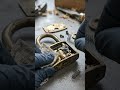 Vintage Brass Padlock Restoration | Satisfying Rust Removal Timelapse  #timelapse #shortvideo