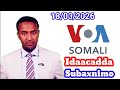 VOA Somali Radio Idaacadda Subaxnimo 18 03 2026