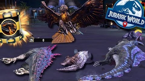 FACING THE HAAST MAXIMUS IN AN APEX BOSS BATTLE ROYALE!!! - Jurassic World Alive