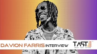 Davion Farris talks "Bad Guy", vulnerability, his musical family, signing  to Lena Waithe, & more