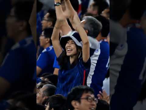 The Most Beautiful Japan Girl Football Fans 😍 | World Cup 2026 Supporters