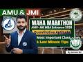 Day-10 AMU &amp; JMI MBA Maha Marathon-Complete Quantitative Aptitude All Chapters  MBA Entrance 2026