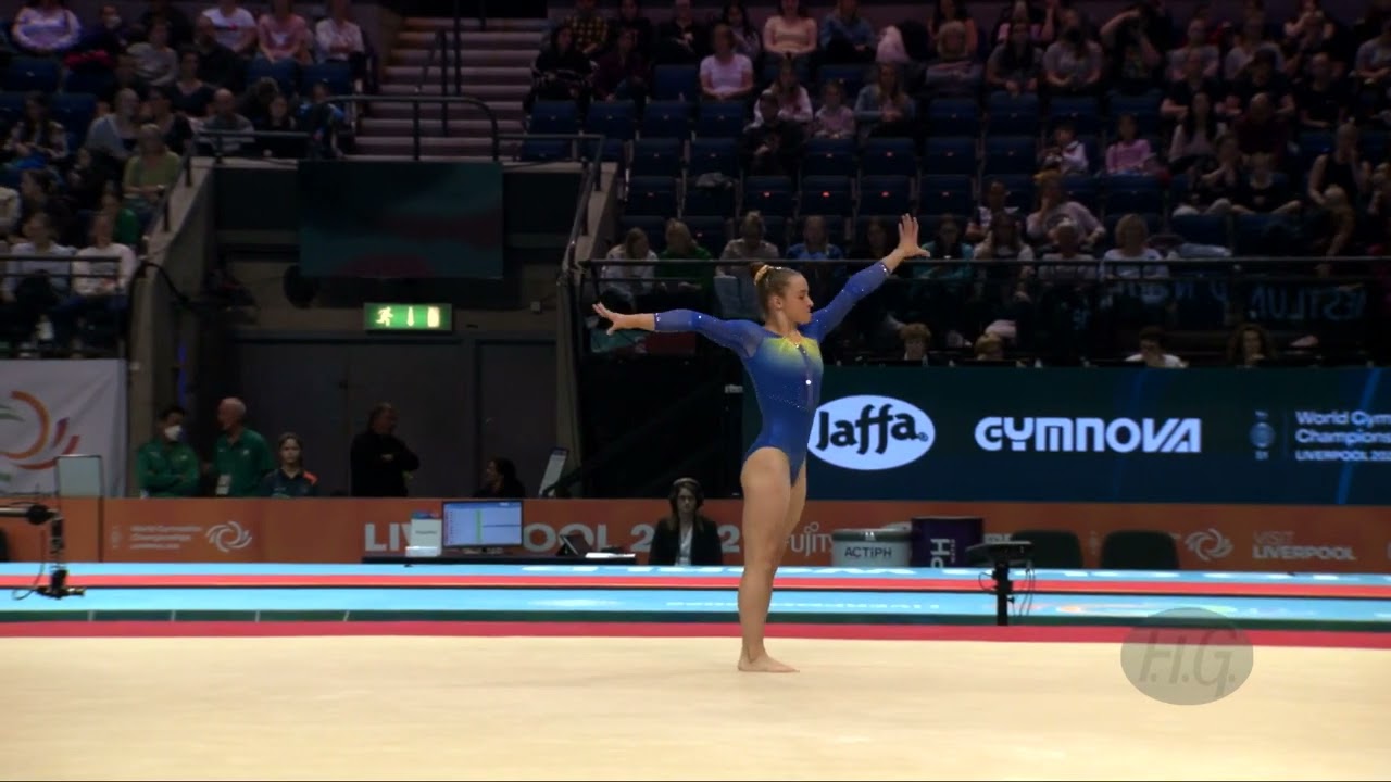 WESTLUND Nathalie (SWE) - 2022 Artistic Worlds, Liverpool (GBR) - Qualifications Floor Exercise
