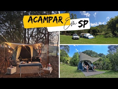 Vídeo: Os melhores lugares para acampar