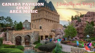 Epcot Canada Pavilion Area Music | 4 Hour Loop | Disney Ambient Sounds