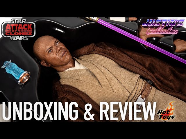 Hot Toys Mace Windu Unboxing u0026 Review class=