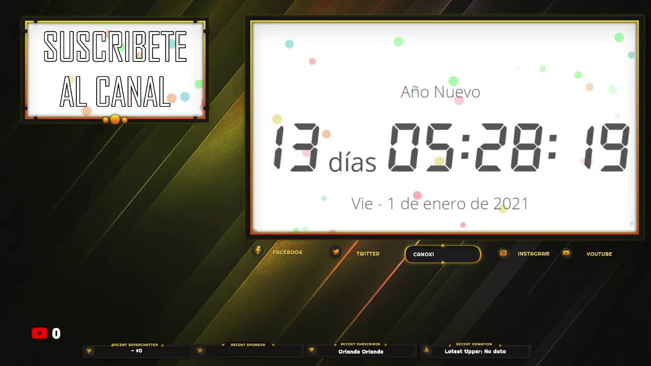 🔴REGRESSIVE COUNT New Year 2021 *LIVE* CONTEO REGRESIVO Año Nuevo