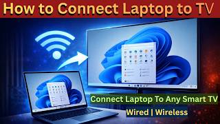 Laptop Screen Share With Smart TV | Smart Tv Laptop Screen Mirroring