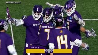 Notre Dame vs Albany | 2024 NCAA Lacrosse Tournament | 1st Round Highlights