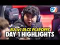 RLCS 1v1 is INSANE!? | EU Playoffs day 1 Highlights *Zen, Mawkzy, Nass, Rezears & More!*